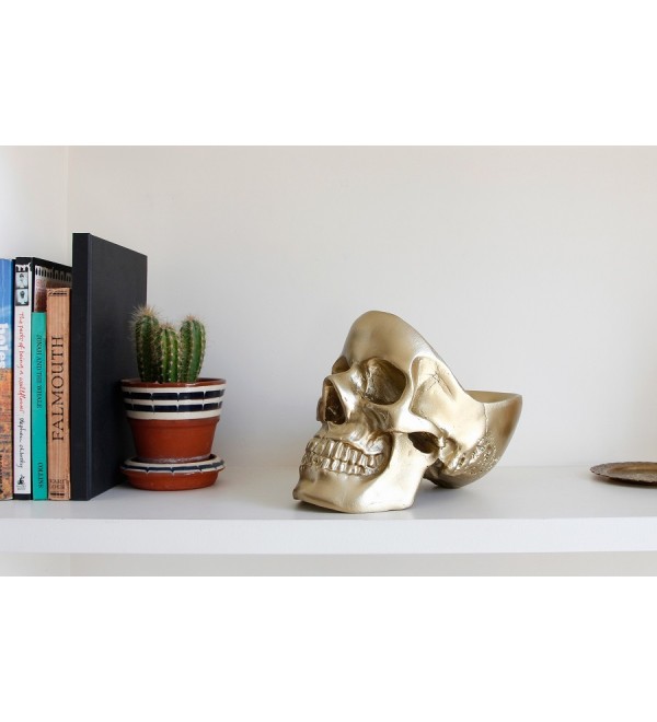Органайзер для мелочей skull, золотой