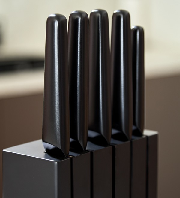 Нож Сантоку carbon, 18 см