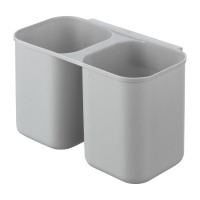Сушилка для посуды granli, 43x30,5x14 см, серая