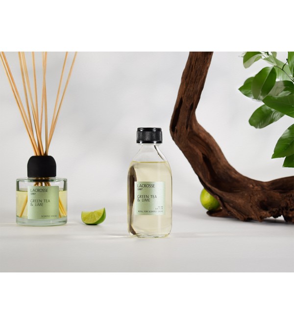 Наполнитель для диффузора lacrosse, green tea&lime, 250 мл