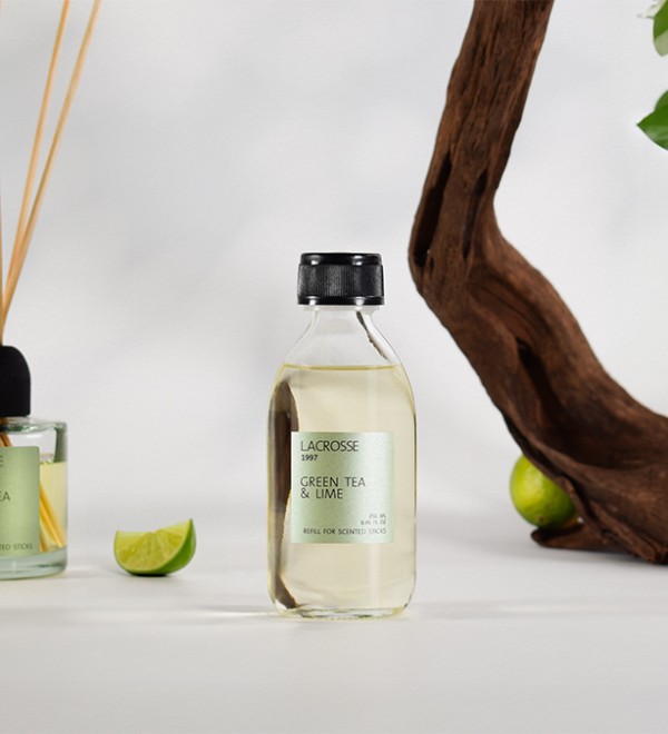Наполнитель для диффузора lacrosse, green tea&lime, 250 мл