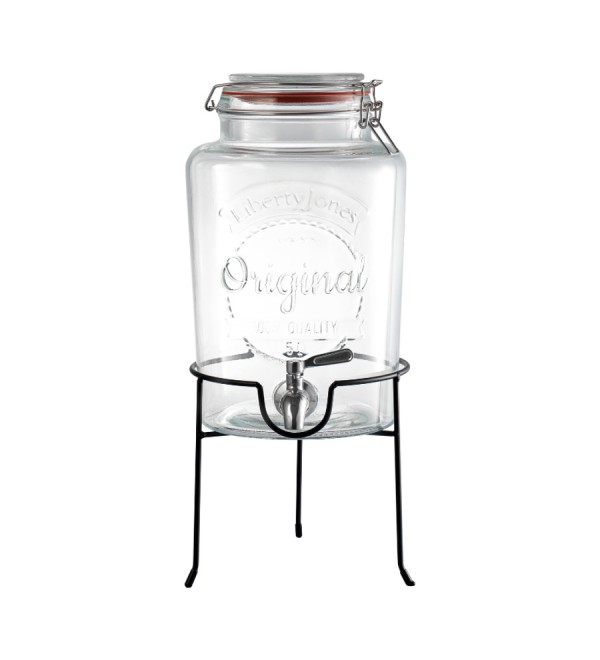 Диспенсер для напитков с подставкой maison jar, 5 л