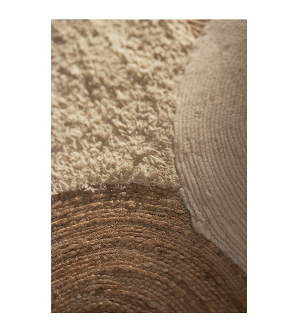 Ковер из джута, шерсти из хлопка agra из коллекции ethnic, 120х180см