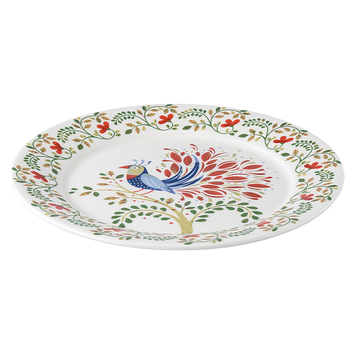 Тарелка fantail bird из коллекции birds of paradise, D28 см