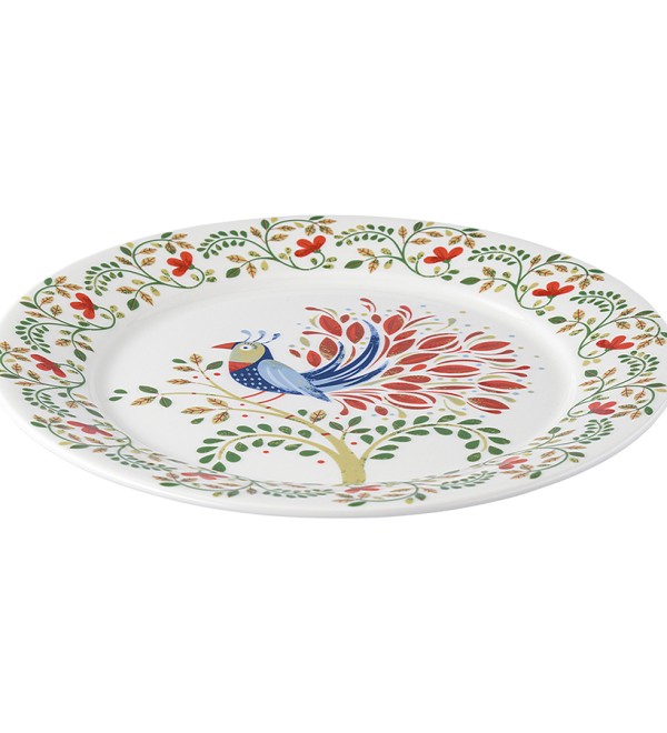 Тарелка fantail bird из коллекции birds of paradise, D28 см