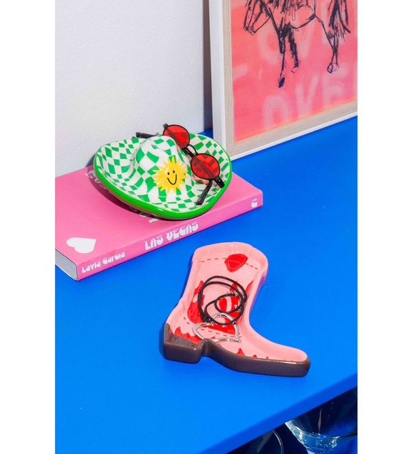 Поднос декоративный, rodeo, cowboy hat, 14,6х15.5 см