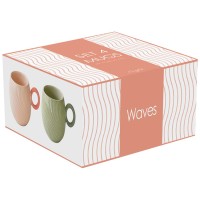 Набор кружек waves, 350 мл, 4 шт.