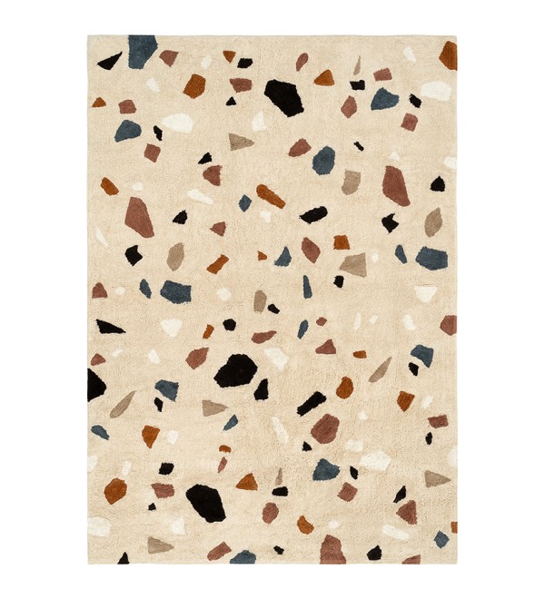 Ковер из хлопка terrazzo poetry из коллекции ethnic, 160х230 см