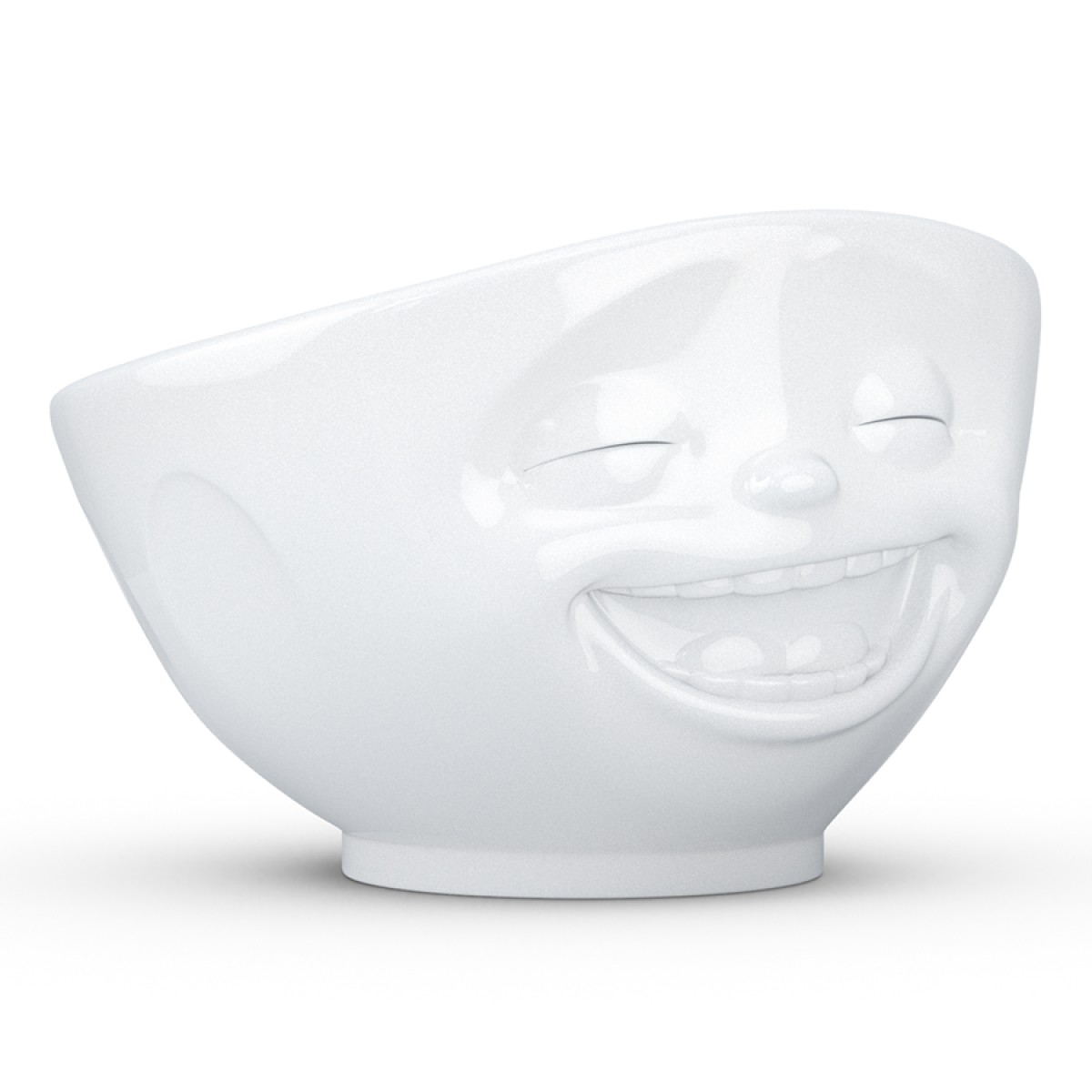 Чаша laughing, 1 л, белая