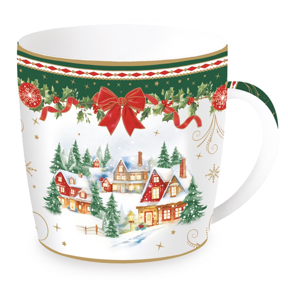Кружка christmas heritage, village, 350 мл