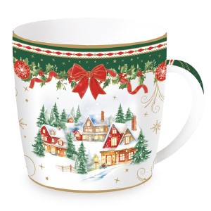 Кружка christmas heritage, village, 350 мл