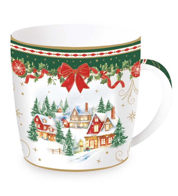 Кружка christmas heritage, village, 350 мл