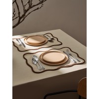 Салфетка под приборы desert waves из коллекции essential, 33х48 см