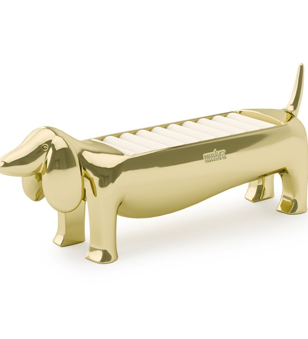 Держатель для колец dachsie, латунь