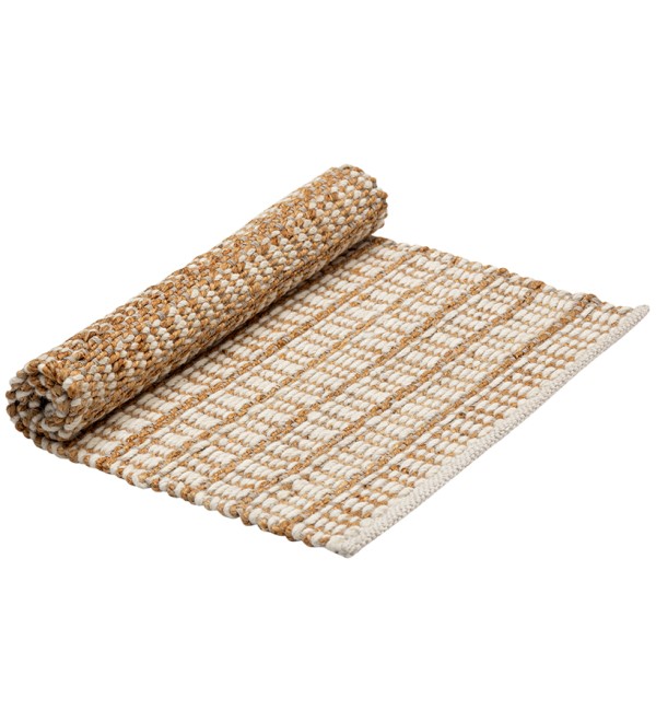Ковер из джута и шерсти mahanadi из коллекции ethnic, 60x90 см