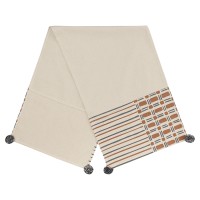 Дорожка на стол с геометрическим рисунком abstract play из коллекции ethnic, 45х150 см