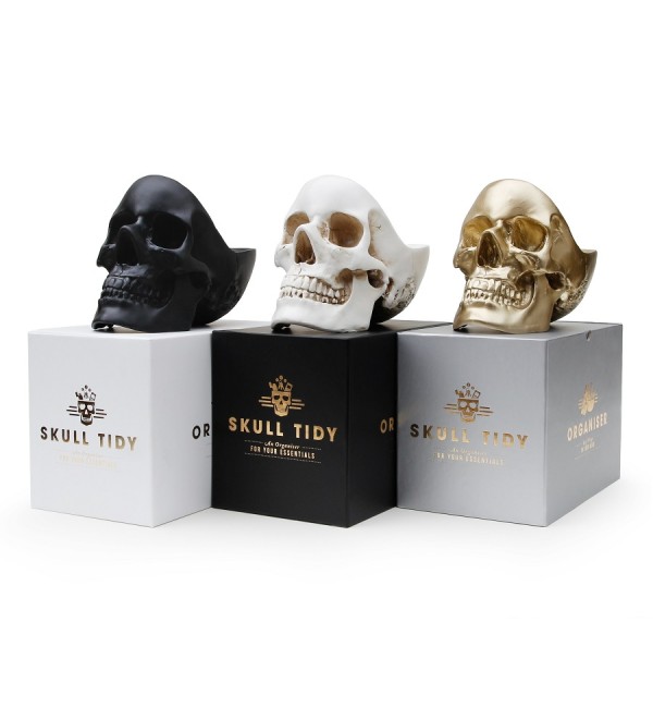 Органайзер для мелочей skull, золотой
