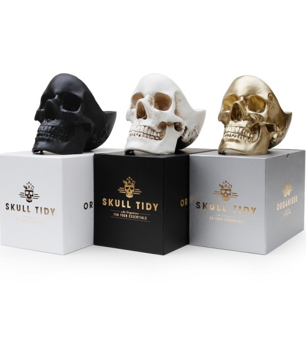 Органайзер для мелочей skull, золотой
