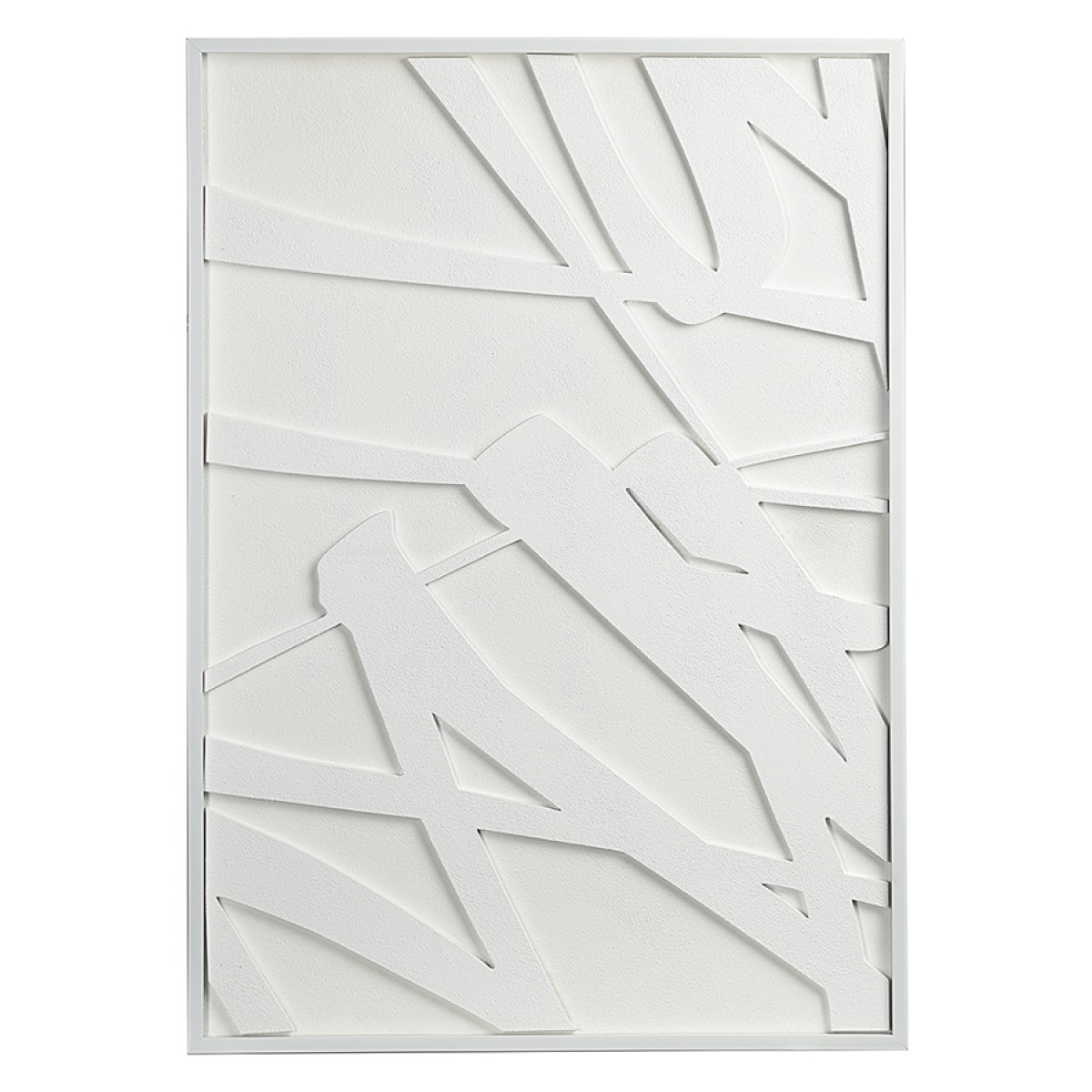 Панно декоративное с эффектом 3d minimalism, с белой рамой, 70х100 см