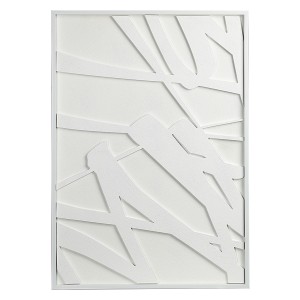 Панно декоративное с эффектом 3d minimalism, с белой рамой, 70х100 см