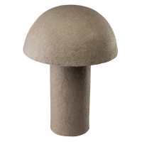 Лампа настольная texture sleek, D32х42 см, бежевая