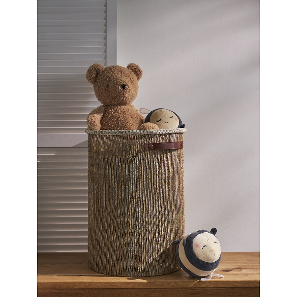 Корзина для хранения sustainable collection, D37х52 см, бежевая