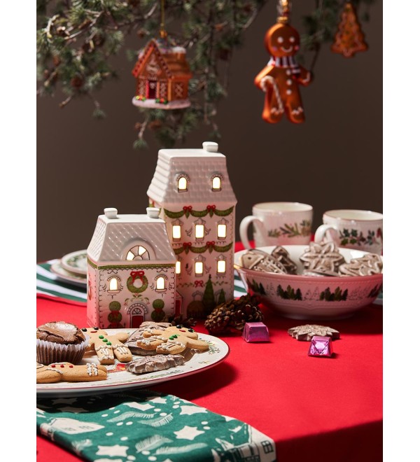 Блюдо сервировочное nordic winter из коллекции new year essential, 34,6х24 см