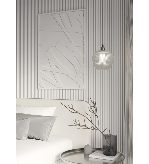 Панно декоративное с эффектом 3d minimalism, с белой рамой, 70х100 см