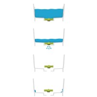 Контейнер для мытья посуды wash&drain™, серый