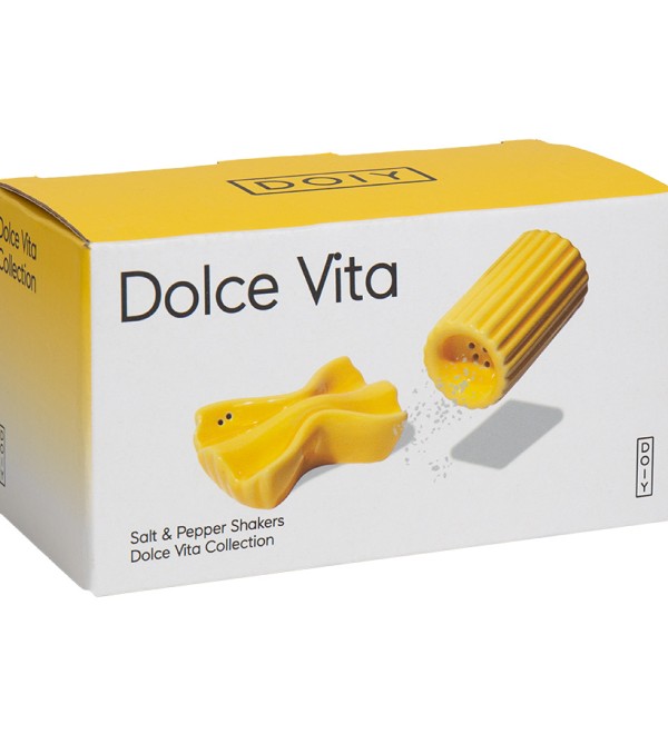 Набор из солонки и перечницы dolce vita, farfalle & macaroni