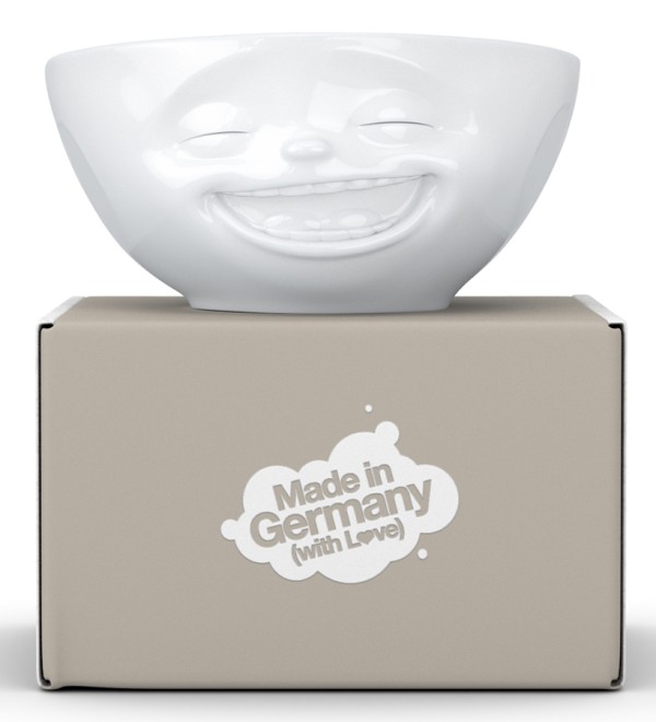 Чаша laughing, 350 мл, белая