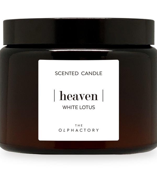 Свеча ароматическая the olphactory, heaven, white lotus, 60 ч