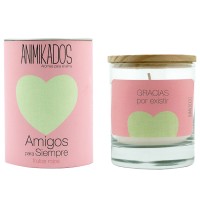 Свеча ароматическая animikados, friends for life, frutos rojos, 40 ч