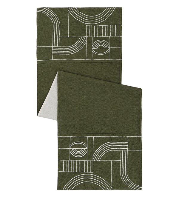 Дорожка на стол cave maze из коллекции ethnic, 45х150 см