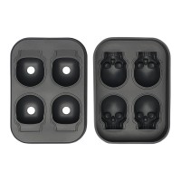 Форма для льда ice skull, графит
