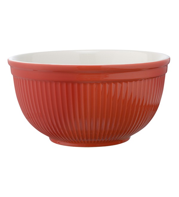 Миска soft ripples, 3 л, красная