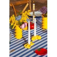 Подсвечник dolce vita, 5,5х10,5х3,7 см, желтый