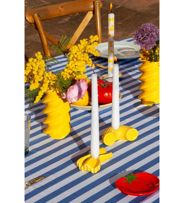 Подсвечник dolce vita, 5,5х10,5х3,7 см, желтый