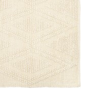 Ковер из шерсти и переработанного хлопка shillong из коллекции ethnic, 120х180см