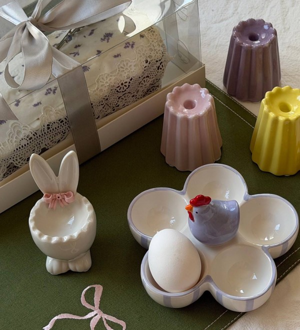 Набор подcвечников canel? из коллекции easter essential, 3 шт.