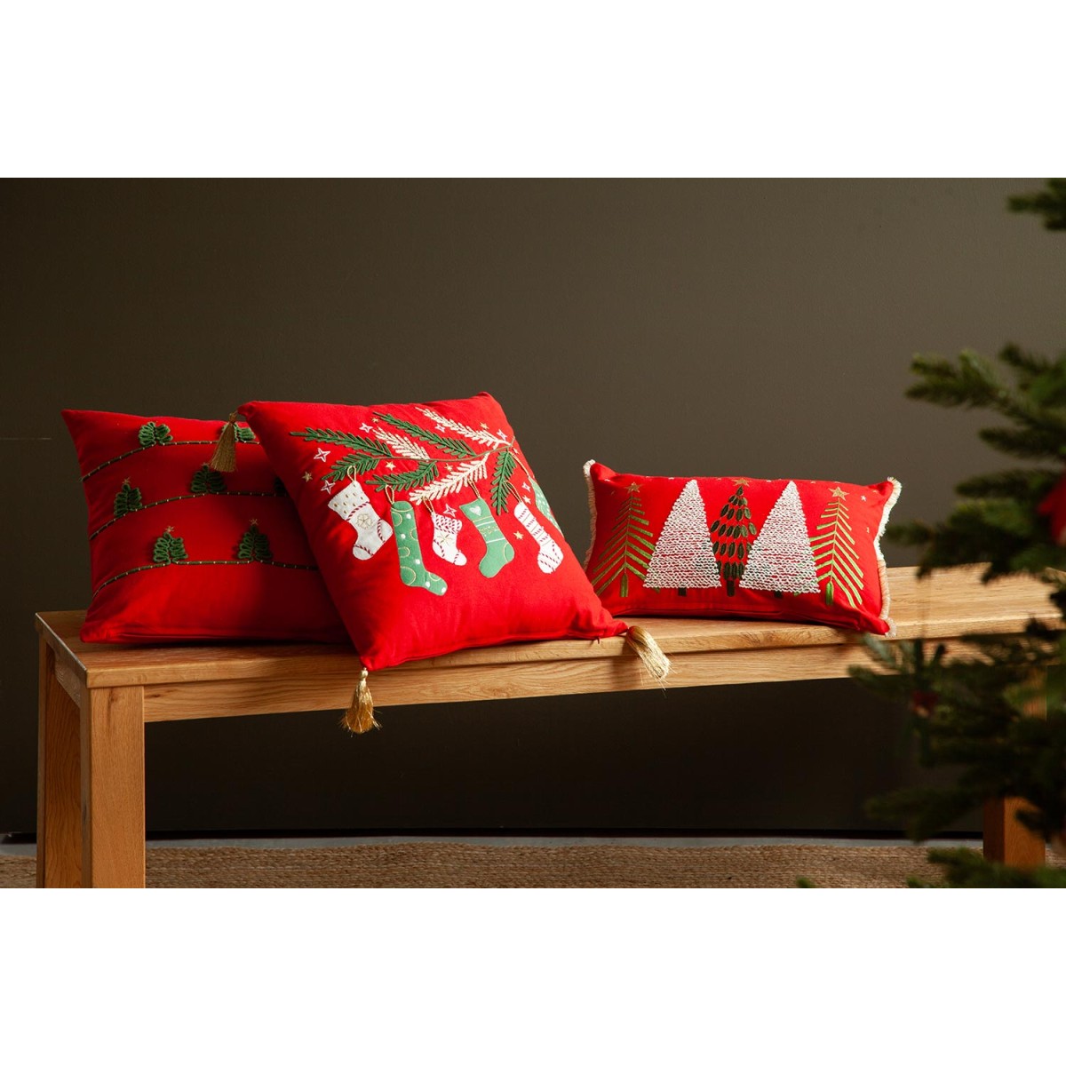 Чехол на подушку winter wishes из коллекции new year essential, 45х45 см