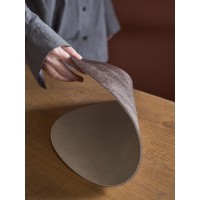 Набор из 4-х двухсторонних сервировочных салфеток drop, 33х41 см, шоколадный/бежевый
