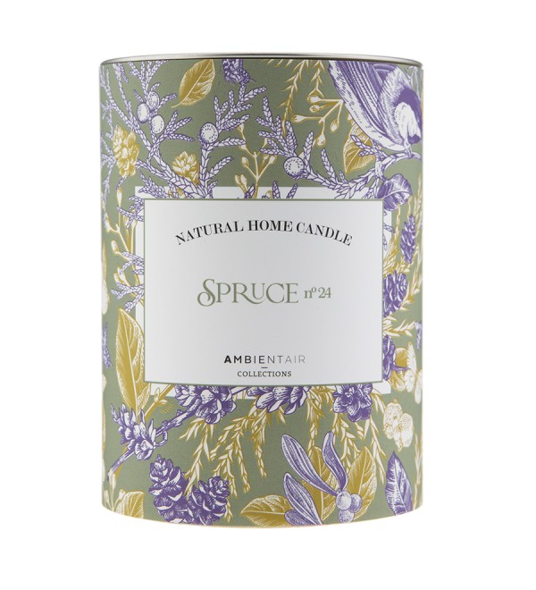 Свеча ароматическая enchanted forest, spruse, 40 ч