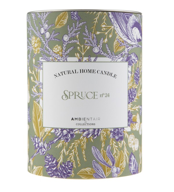 Свеча ароматическая enchanted forest, spruse, 40 ч
