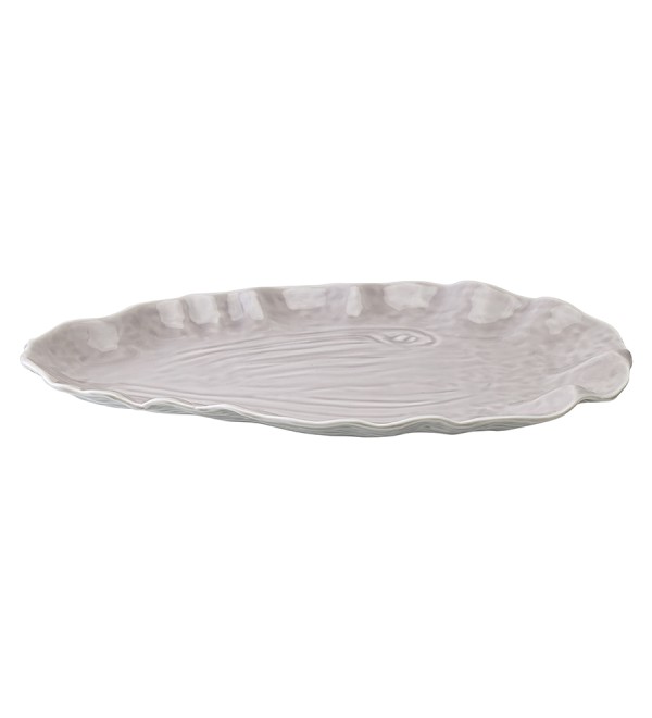 Блюдо сервировочное clams серого цвета из коллекции sea treasures