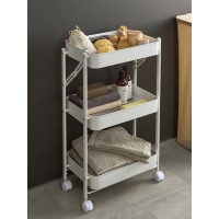 Этажерка 3-х ярусная smart cart, белая