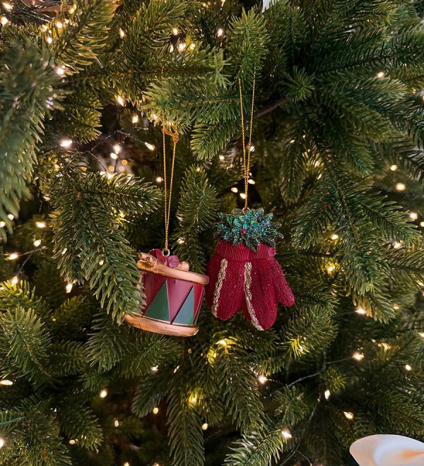 Набор ёлочных украшений heritage holidays из коллекции new year essential, 5 шт.