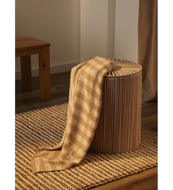 Корзина плетеная dholak beige из коллекции ethnic, размер l