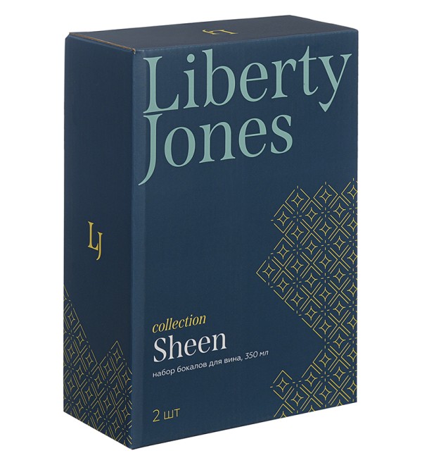 Набор бокалов для вина sheen, 350 мл, 2 шт.