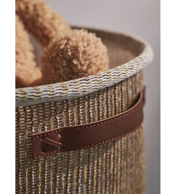 Корзина для хранения sustainable collection, D37х52 см, бежевая